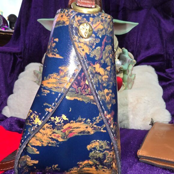 Patricia Nash Fairford Leather Satchel NWOT & Nash Wallet NWT - Picture 6 of 12